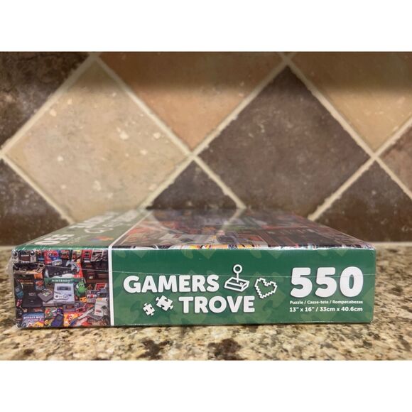 Gamers Trove Video Game Collage Retro Systems Puzzle New NOS Yoshi NIB Pokémon - Picture 3 of 13